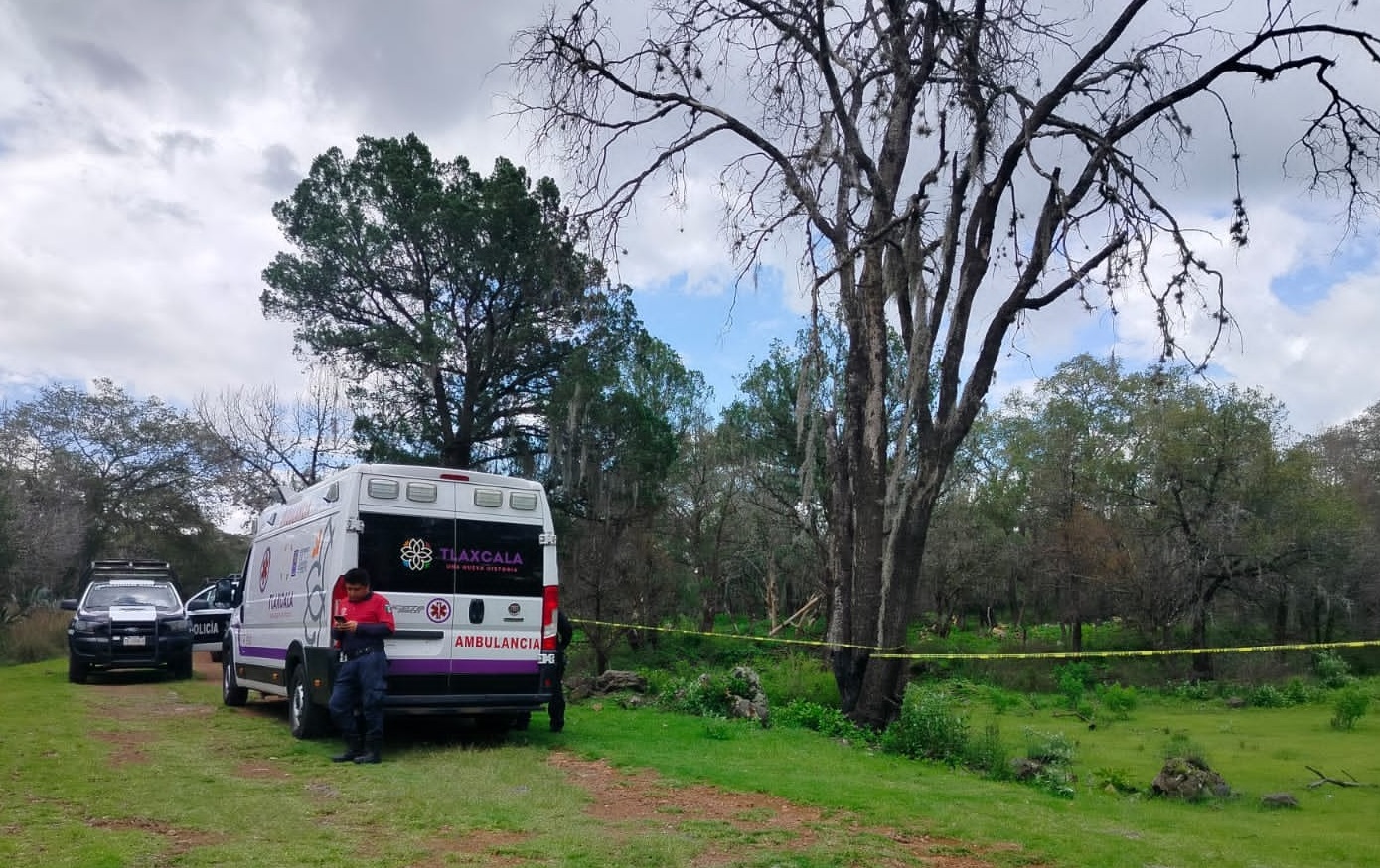 Con disparo de arma de fuego lo localizan sin vida en Tetla