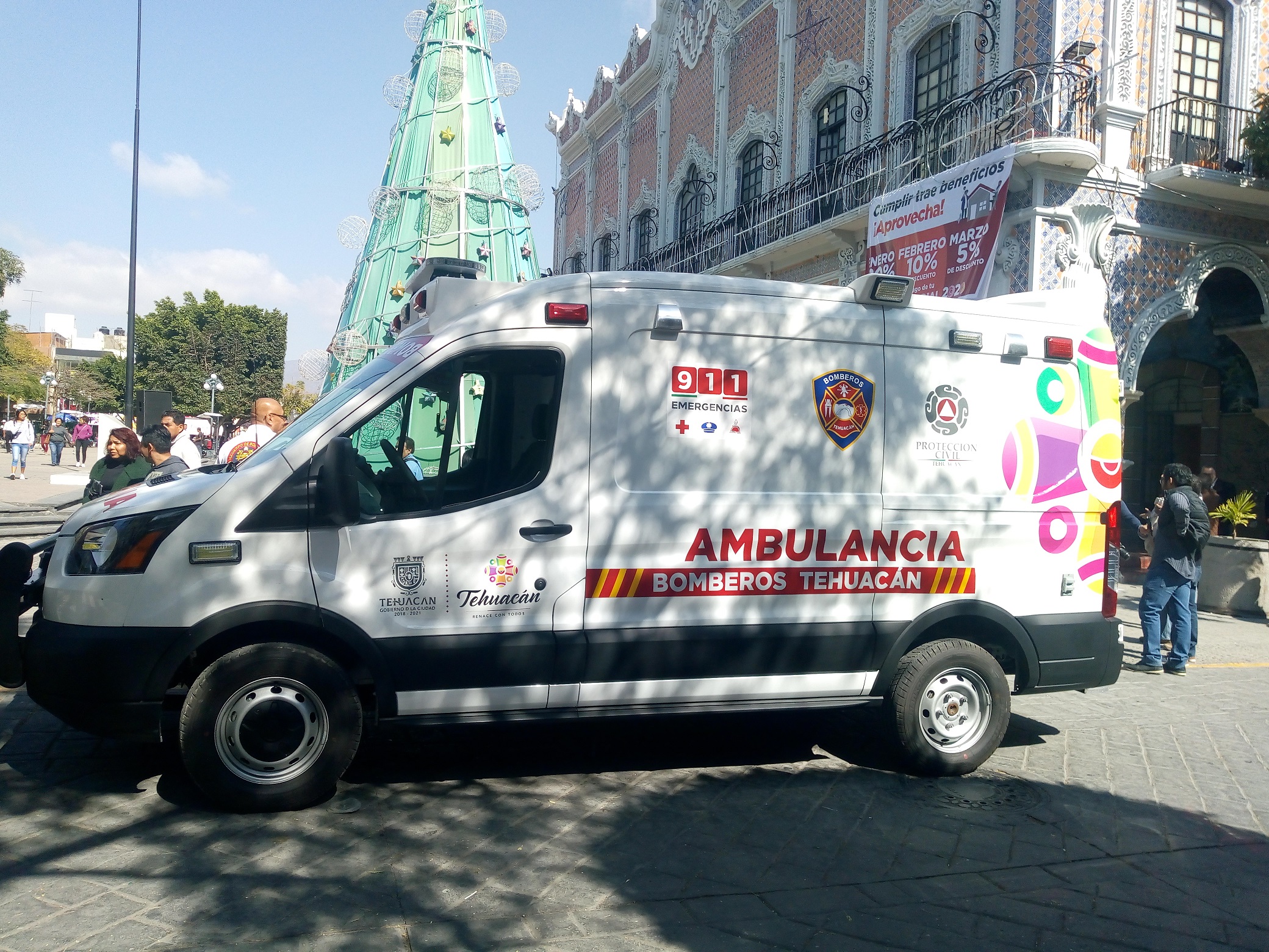 A una semana ambulancia de bomberos cubrió 50 servicios en Tehuacán