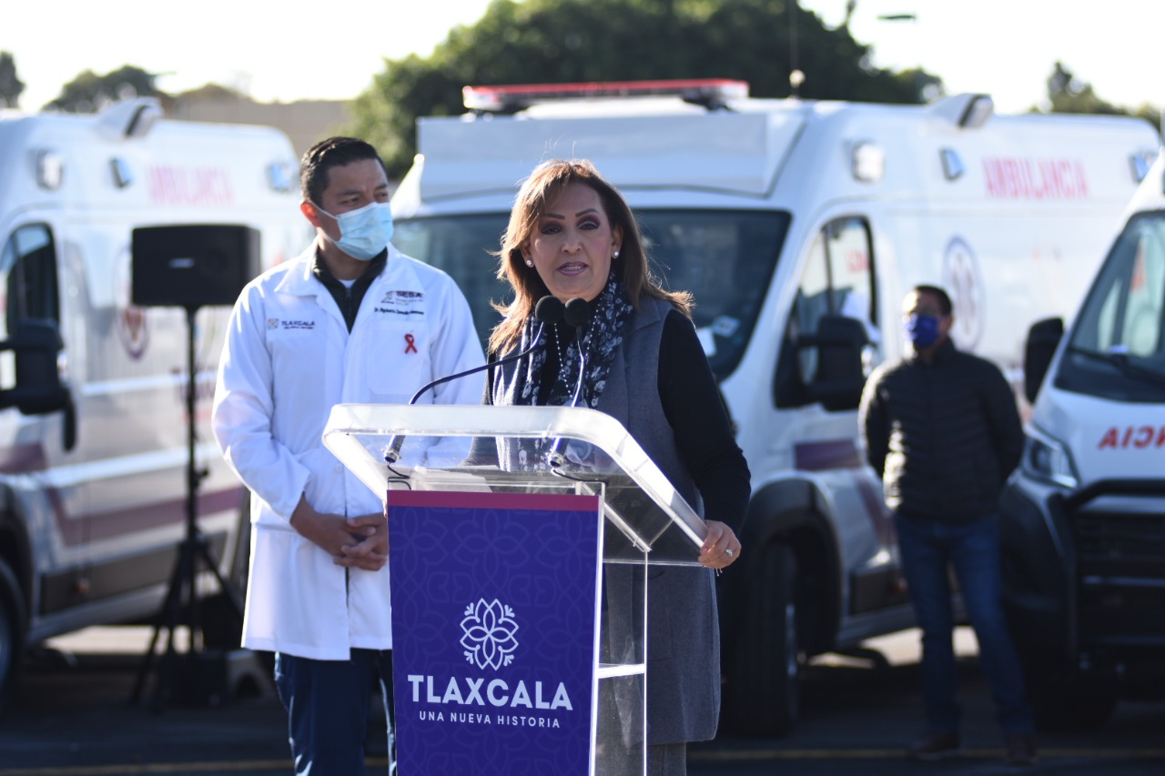 Tlaxcala recibió del Insabi Unidades Médicas Móviles