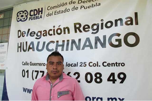 Ambulantes denuncian ante CDH abuso de autoridad en Huauchinango