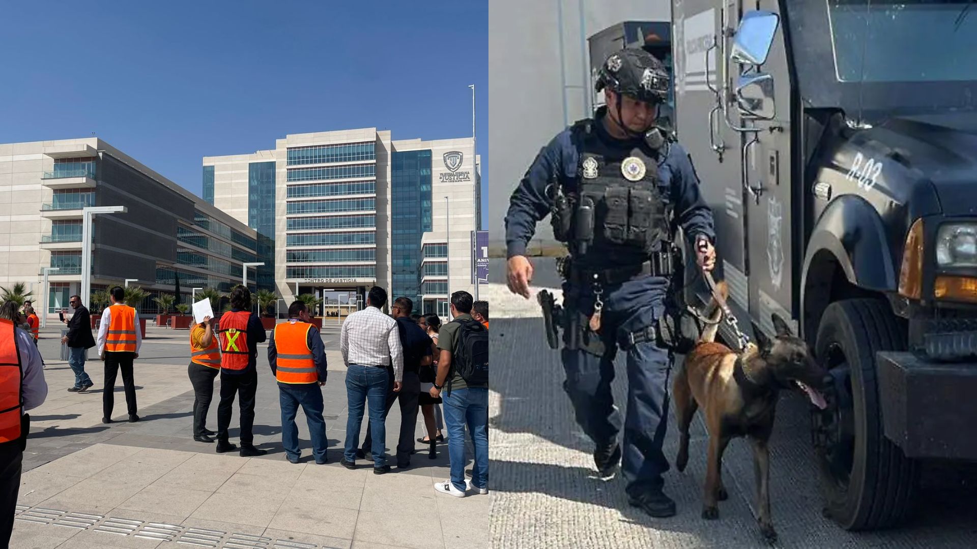 En Chihuahua, reportan amenaza de bomba en el Tribunal Superior de Justicia
