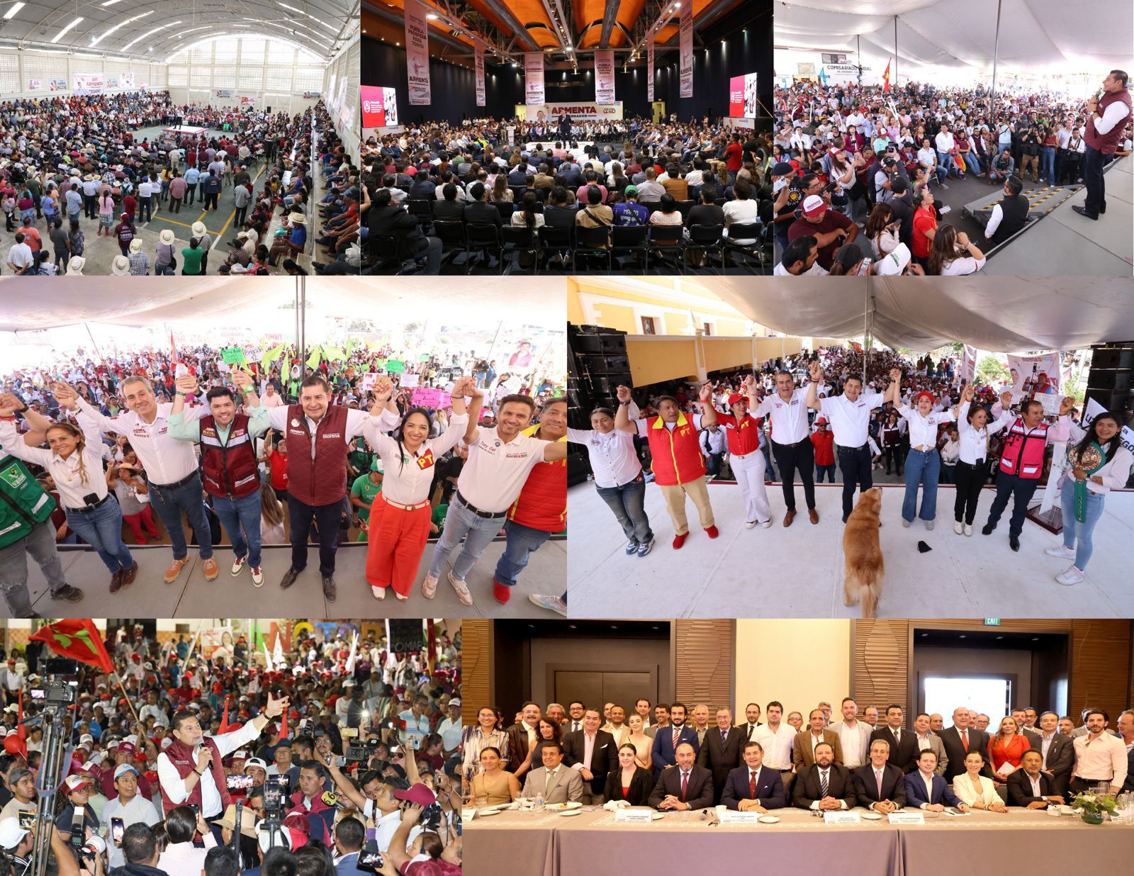 Armenta recorrió más de 130 municipios durante 60 días de campaña  