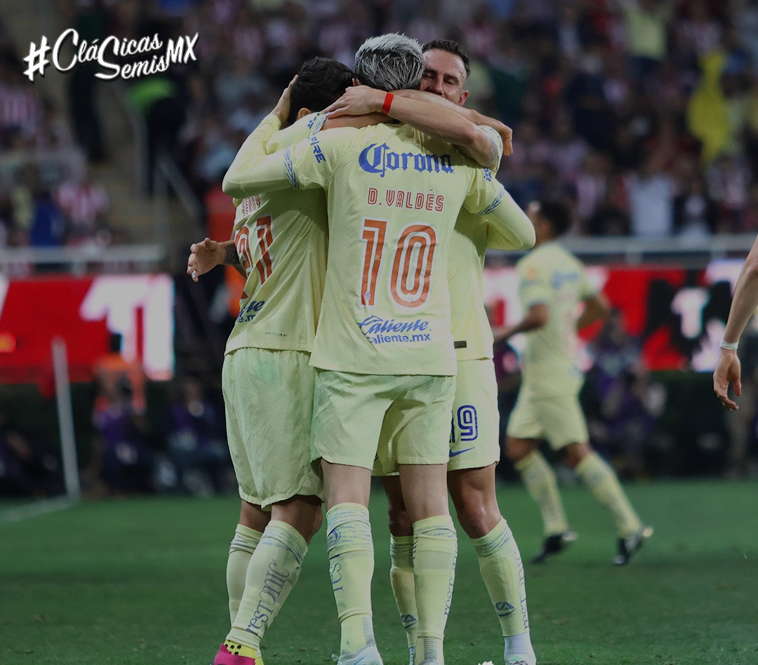 América se acerca a la final del Clausura al vencer a las Chivas en su casa