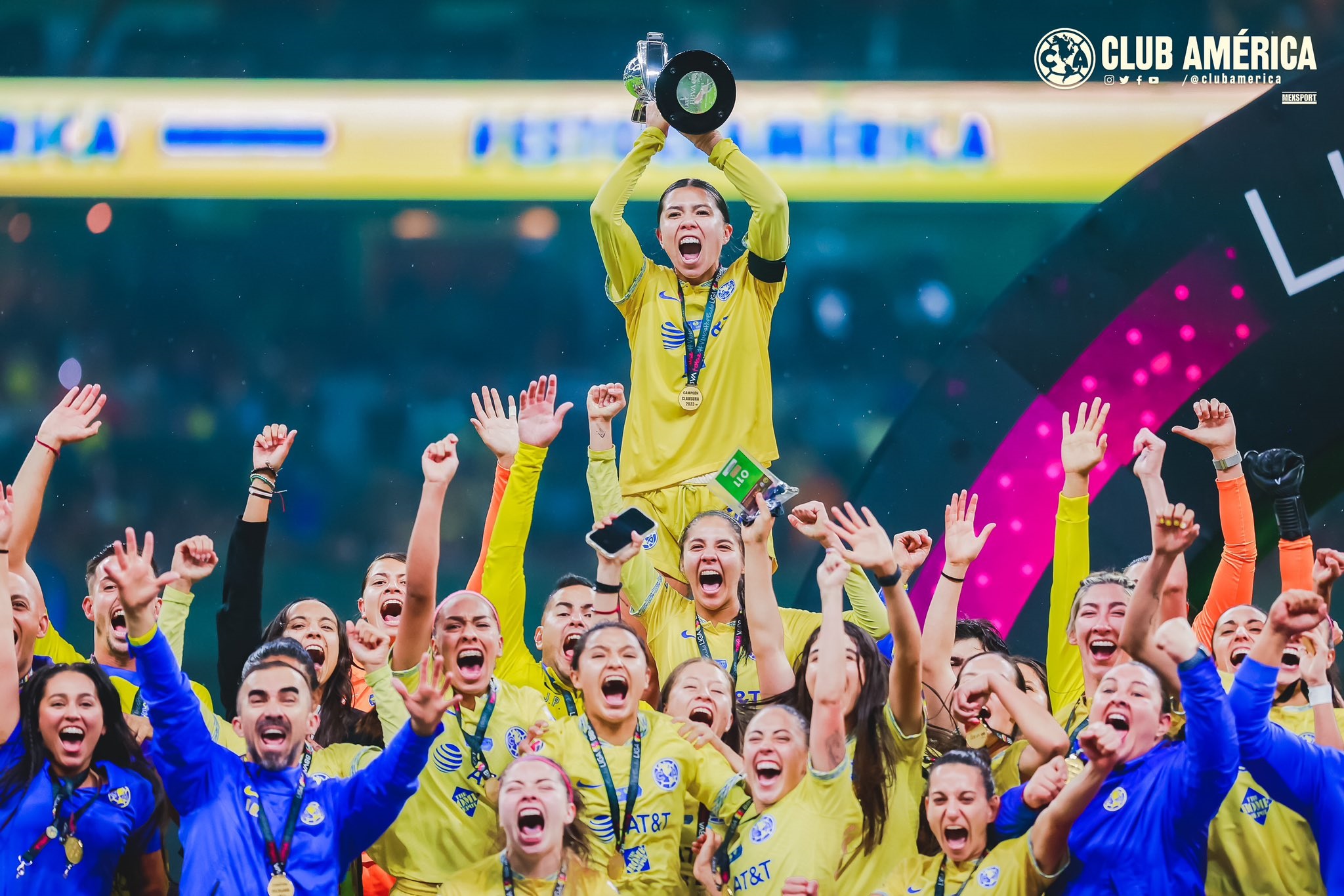 Águilas del América, campeonas de la Liga MX Femenil por segunda vez