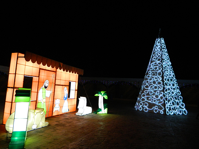 Inauguran feria navideña en el Parque Mágico El Ameyal