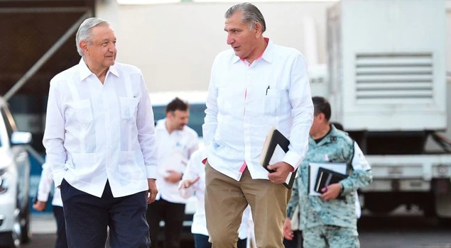 Adán Augusto de gira en el norte: llenar el vacío de Ebrard