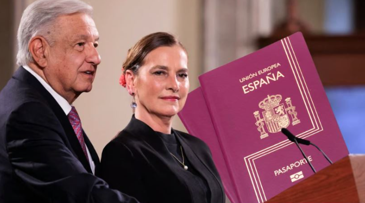 Gutiérrez Müller se separa de AMLO y tramita nacionalidad española