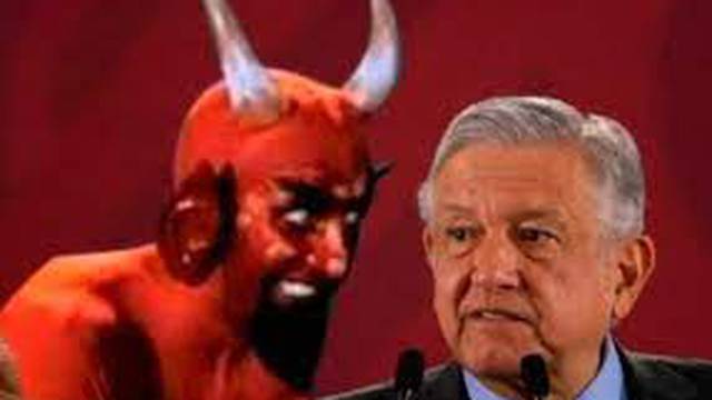 López Obrador invoca al Diablo