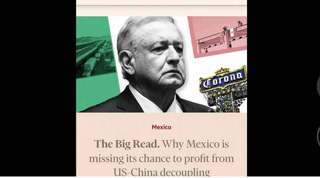 Otra vez el Financial Times ataca a López Obrador; presiona por el 2024