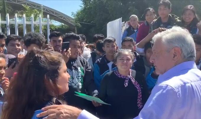 VIDEO Realiza AMLO primera visita a Puebla como presidente