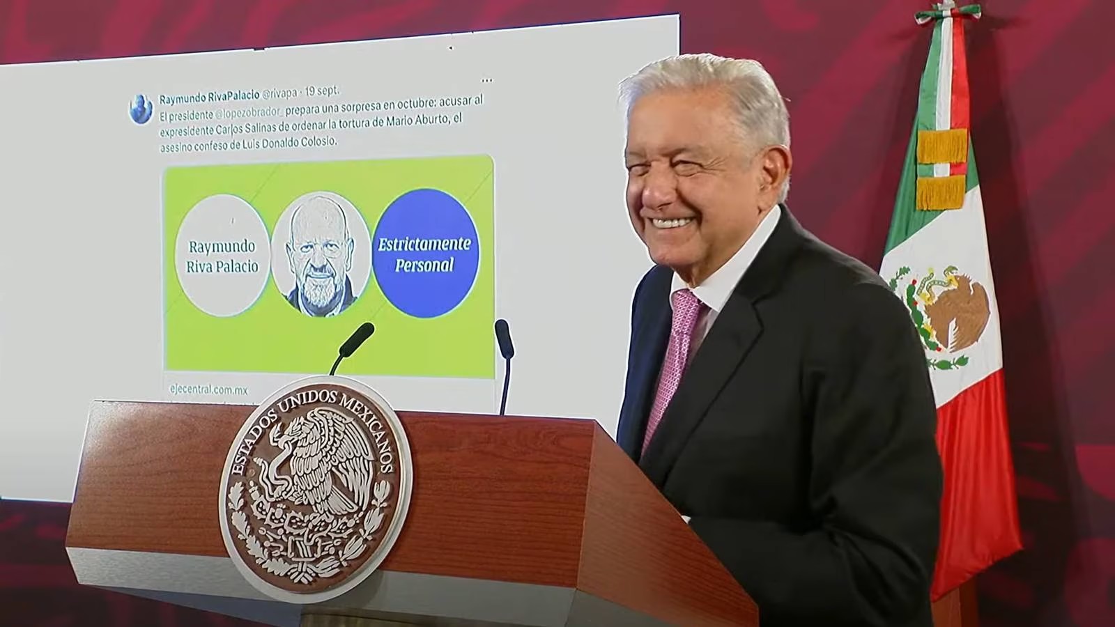 No es volada, Presidente