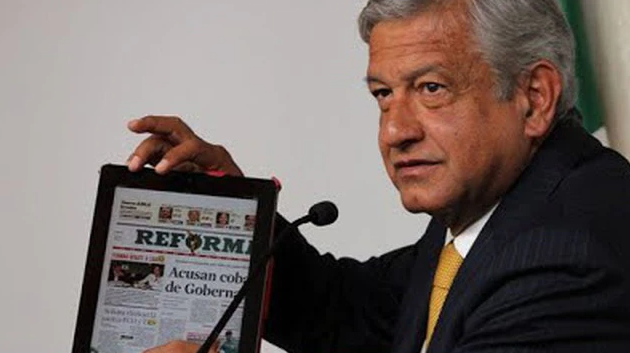 Es necesario que Reforma mienta en sus encuestas sobre AMLO, preguntan