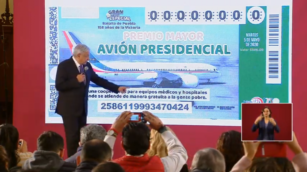 Liga AMLO boleto del avión presidencial con la Batalla de Puebla