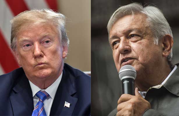 Trump felicita a México; hacen buen trabajo con migrantes