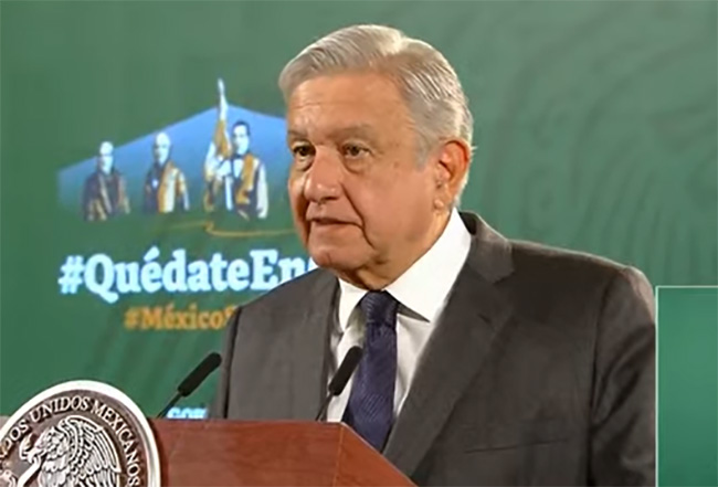 AMLO revela en Twitter que dio positivo a Covid 