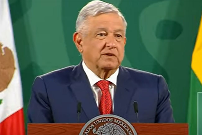 AMLO da la bienvenida al presidente de Bolivia, Luis Alberto Arce