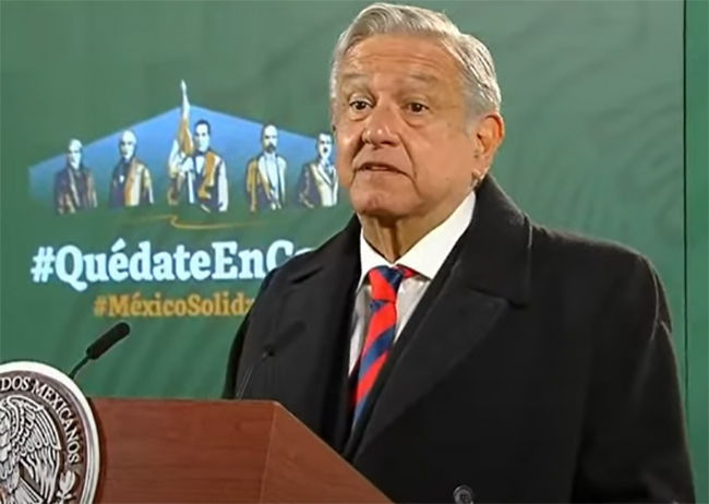 No se cayó en provocaciones, asegura AMLO tras marcha del 8M