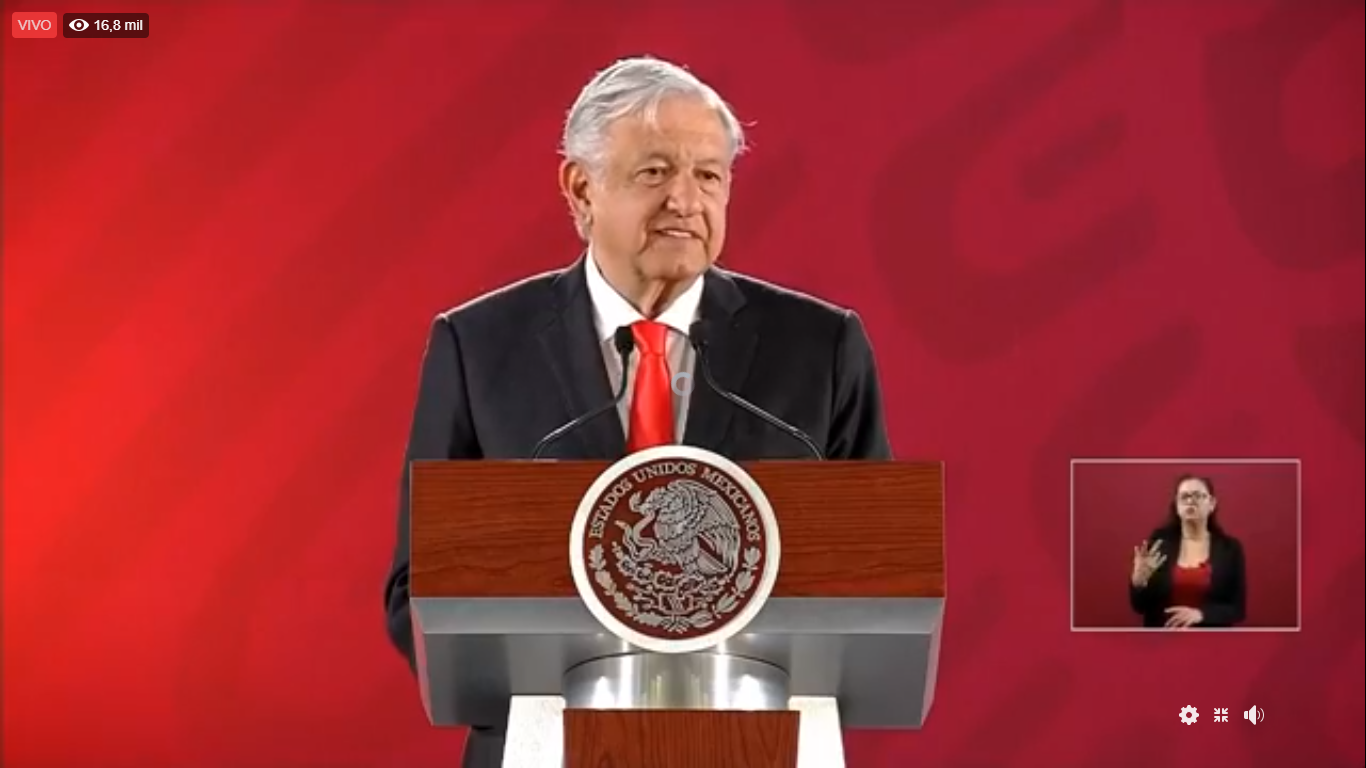 AMLO asegura que el pueblo mexicano está feliz con su mandato