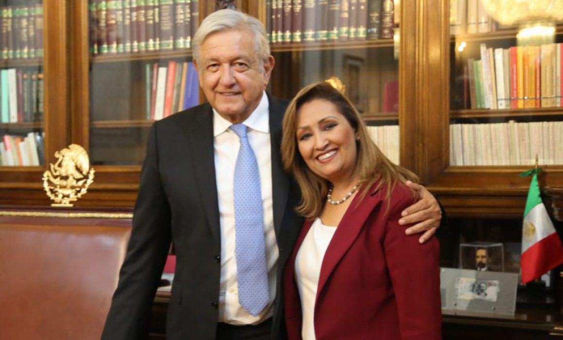 AMLO nombra a gobernadora de Tlaxcala su representante 
