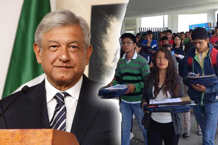 De acuerdo con tu edad, podrías adquirir una beca de AMLO