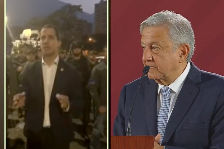 México seguirá al margen del conflicto en Venezuela