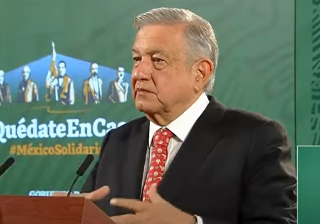 AMLO presenta informe de seguridad; bajan delitos del fuero federal