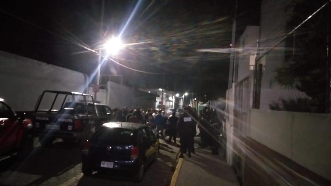 Taxistas amenazan con tomar la comandancia de Amozoc