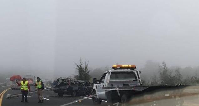 Muere en fuerte accidente en la Amozoc-Perote