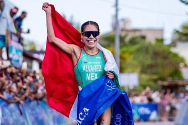Anahí Álvarez gana oro en duatlón de Juegos Mundiales Chengdú 2025