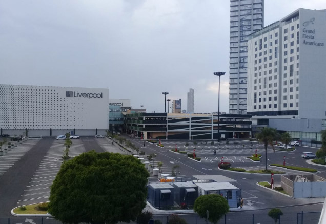 Caen ventas 70% en Plaza Angélopolis por contingencia de Covid19