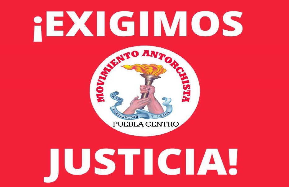 Antorchistas exigen justicia tras pleito donde una persona murió