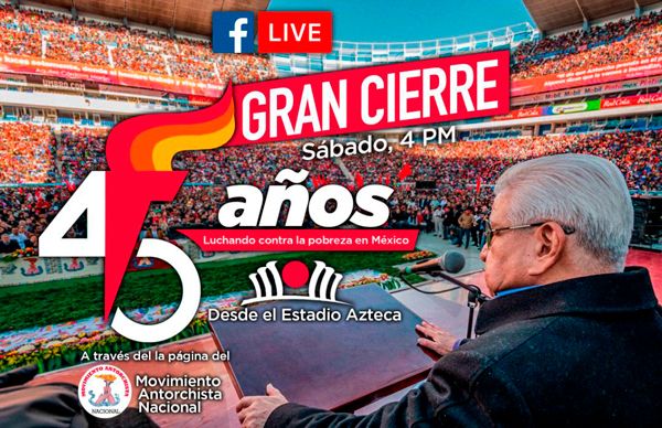 Miles de antorchistas estarán este sábado en el estadio Azteca