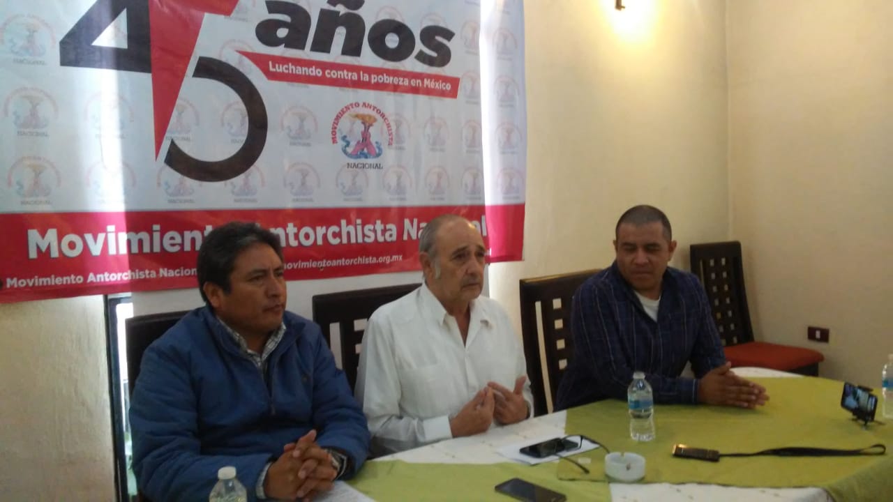 Antorcha Campesina busca ser partido político: Celis Aguirre