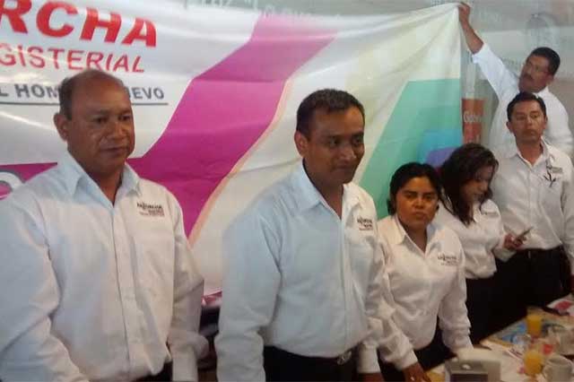 Anuncian maestros antorchistas congreso educativo en Tehuacán
