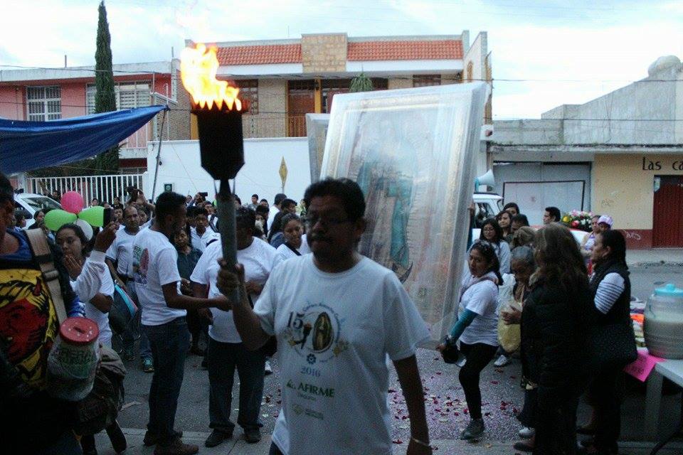 Diócesis de Tehuacán recibirá por 5 días la Antorcha Guadalupana