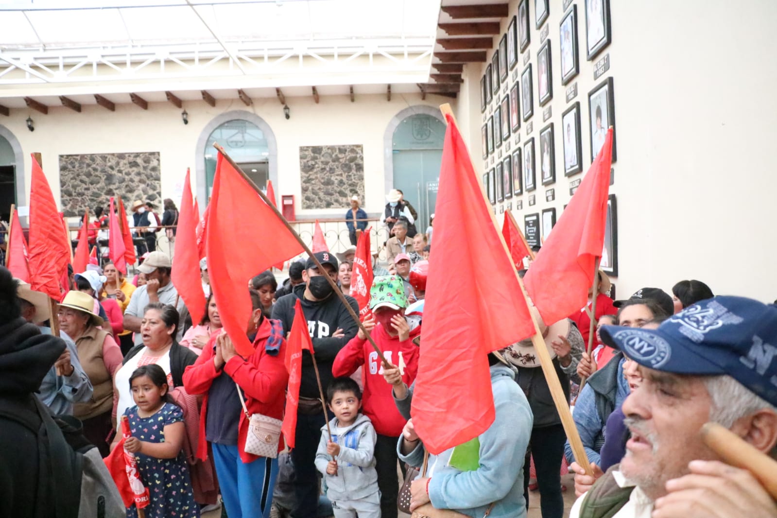 Antorchistas de Chignahuapan exigen a Rivera cumpla sus promesas