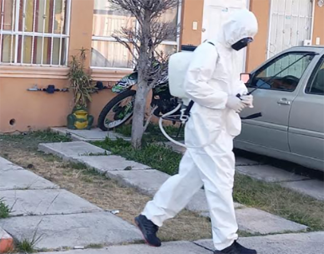 Pone Antorcha a disposición Línea covid