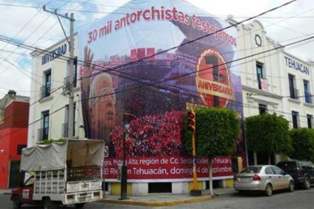  Celebrarán 30 mil antorchistas primer año de labores en Tehuacán