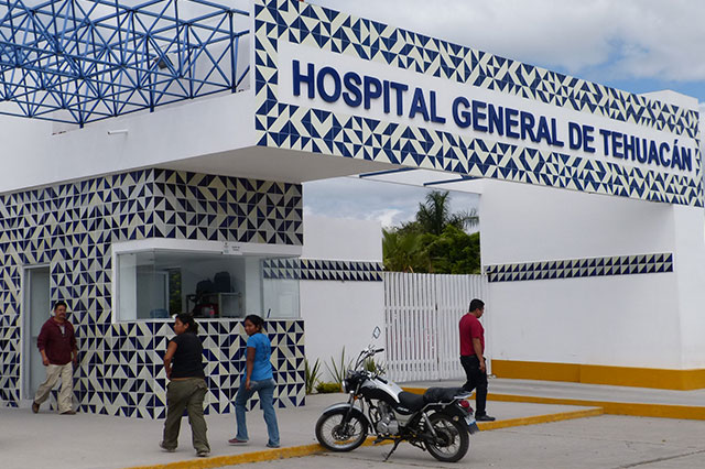 Para labores Hospital General de Tehuacán por falta de insumos