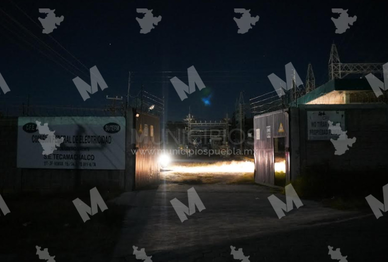 Por casi tres horas dejan sin luz a Tecamachalco, Yehualtepec y Quecholac