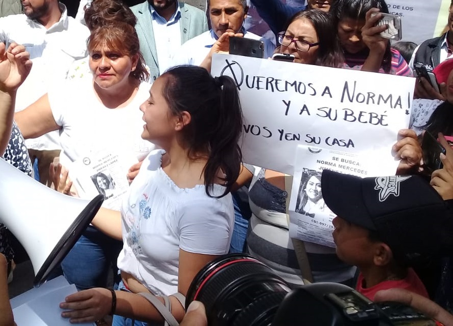 A salvo, aparece la embarazada Norma Mercedes Jiménez