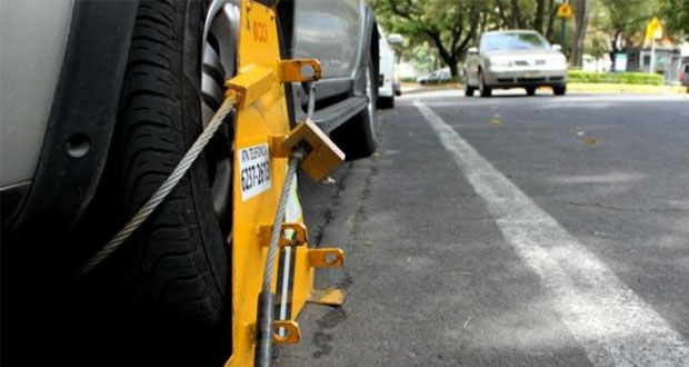 16 arañas ha colocado el ayuntamiento de Puebla a vehículos