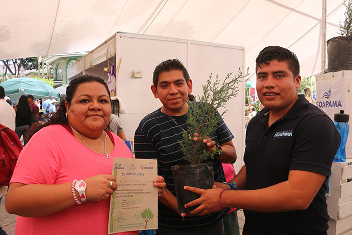 Lanza Atlixco el programa Yo adoptó un árbol