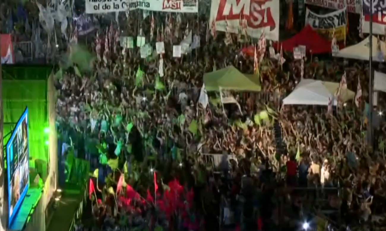 Argentina avala la despenalización del aborto