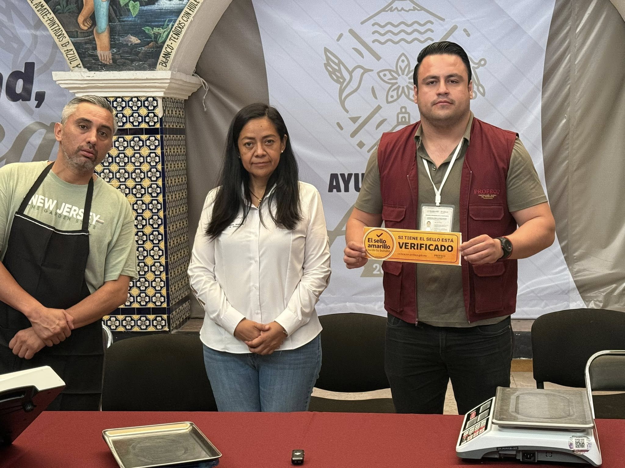 Ayala fortalece la confianza comercial en Atlixco en coordinación con Profeco