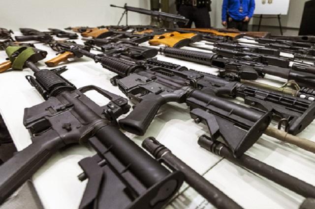 Fábricas hacen armas en EU a gusto de narcos, acusa Obrador