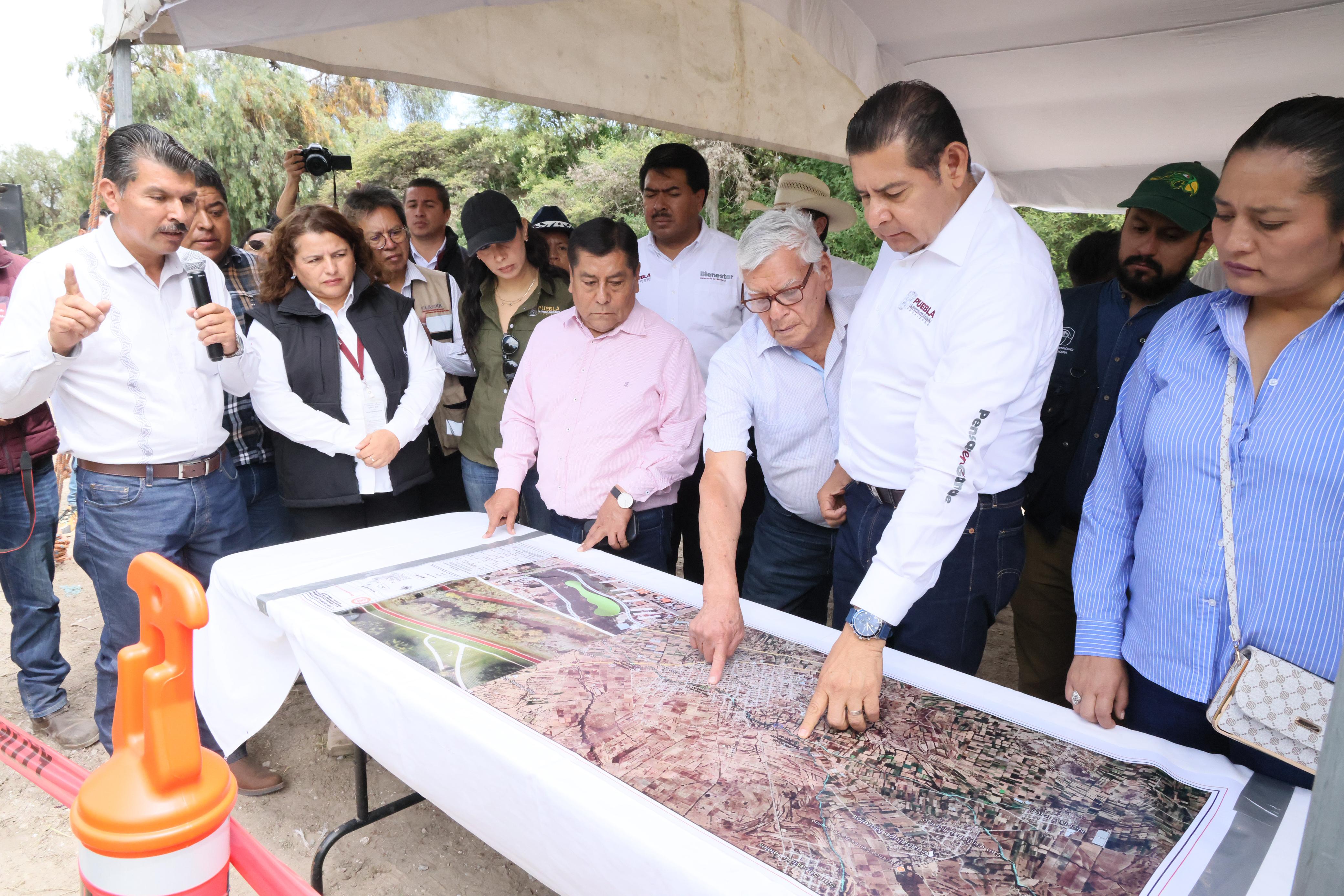 Estado y federación rescatarán Barranca Tetzahuapan y Paraje Ojo de Agua
