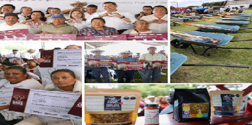 Riqueza comunitaria con paz y bienestar para el campo poblano