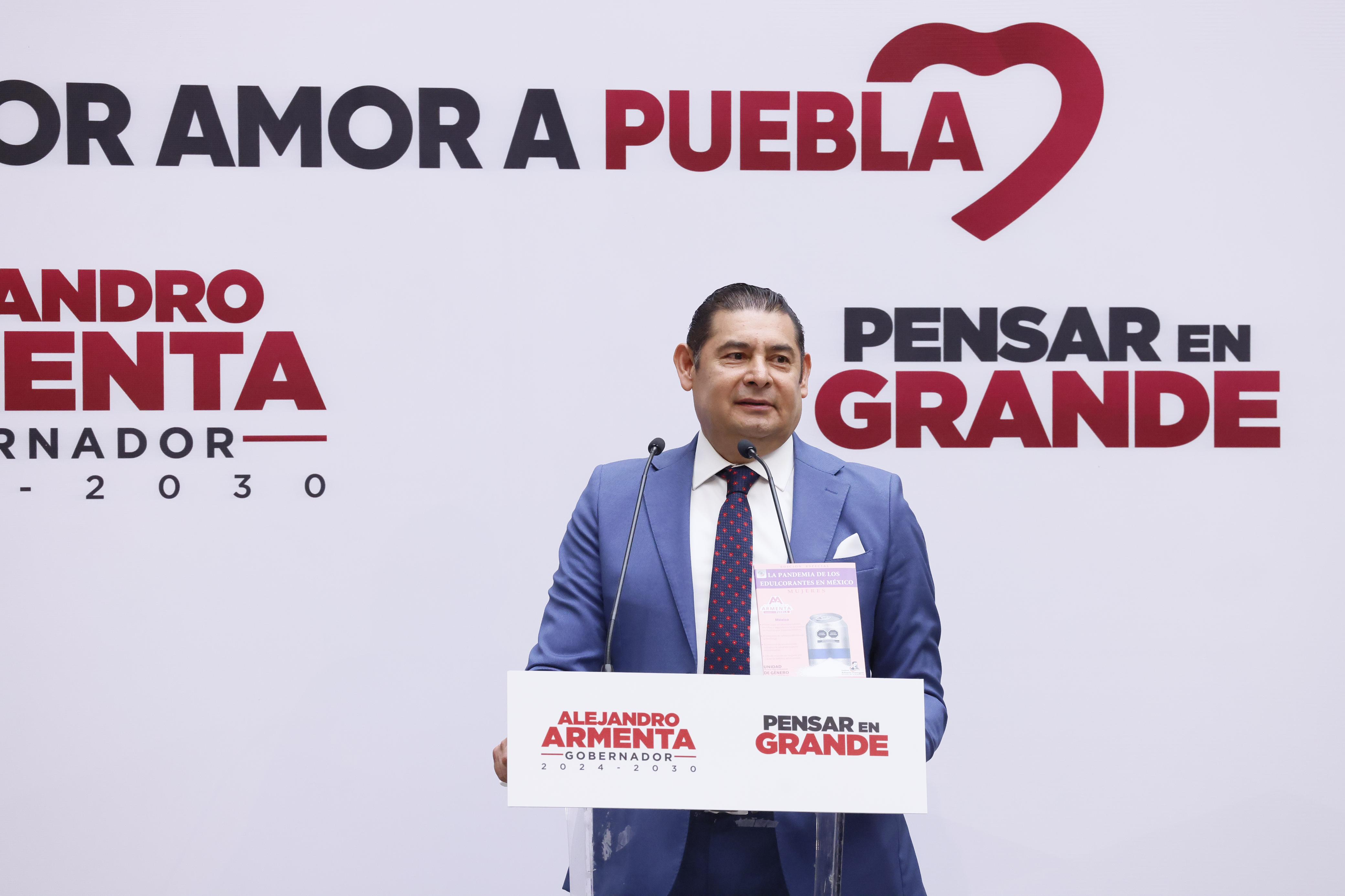 Puebla contribuirá en el proyecto de Nación de Sheinbaum: Armenta