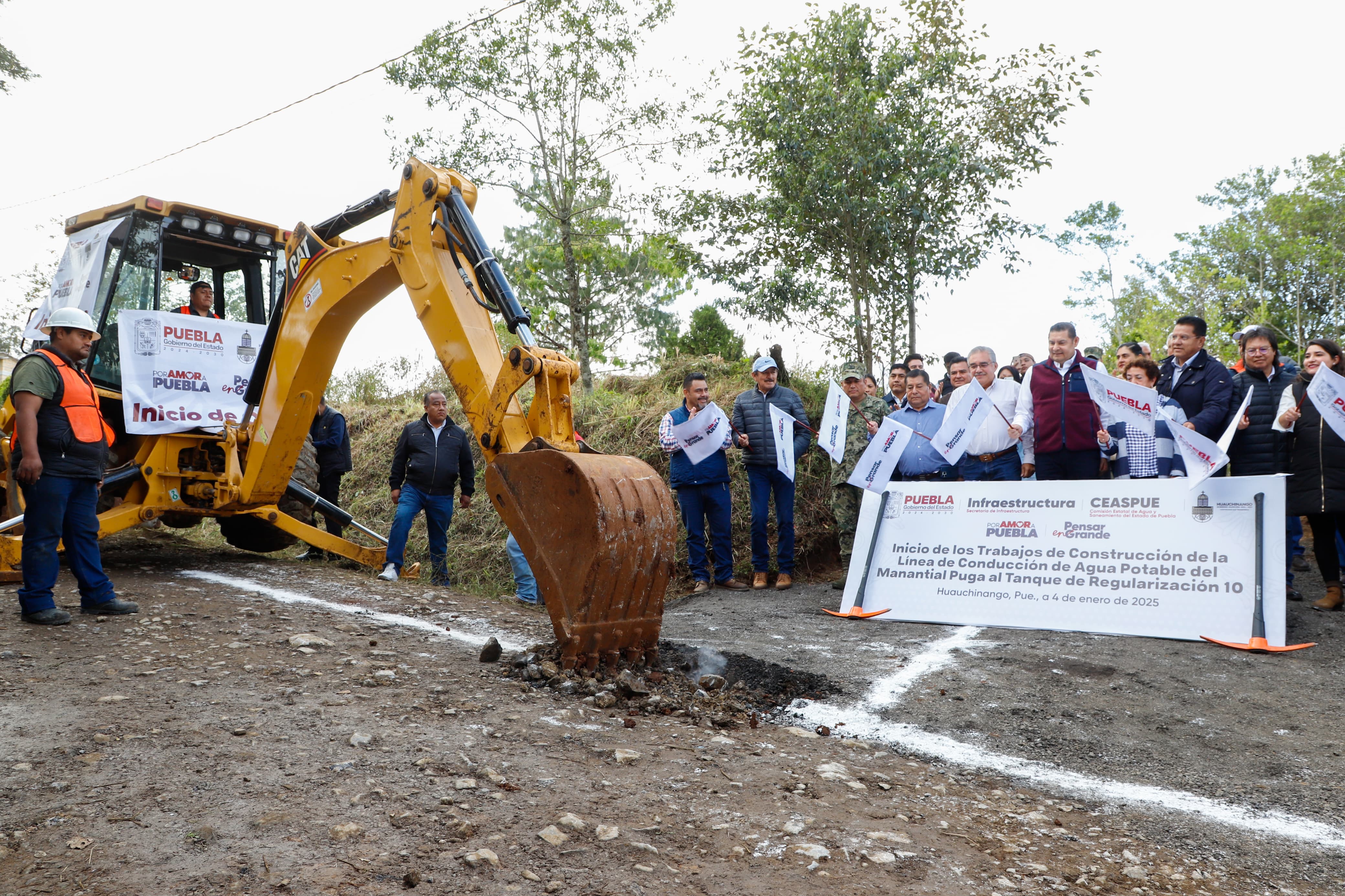 Armenta refrenda que la obra más importante es la obra humana